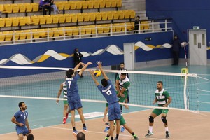 بالصور... اتحاد الريف يفوز بصعوبة على النبيه صالح بدوري الطائرة