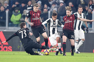 بالفيديو... يوفنتوس يثأر من ميلان ويطيح به من دور الثمانية لكأس إيطاليا