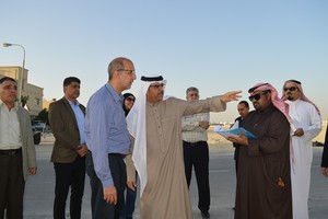 'الأشغال' تتفقد احتياجات الطرق والصرف بالجسرة والهملة والجنبية والبديع