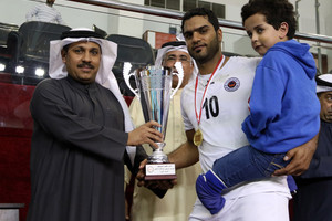 بالصور... باربار بطلاً لدورة اليد التنشيطية على حساب الشباب