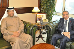 وزير الأشغال يبحث مع بو مجيد التعاون المشترك