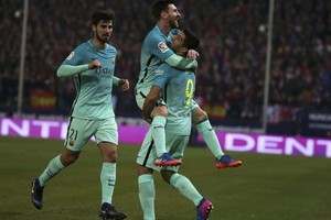 سوالف رياضية... هل ضمن برشلونة التأهل لنهائي كأس ملك اسبانيا؟