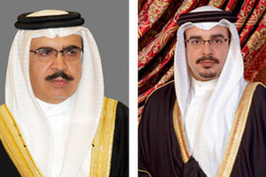 ولي العهد يتبادل التهاني مع وزير الداخلية بمناسبة ذكرى تأسيس قوة الدفاع