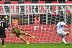 بالفيديو... سامبدوريا يقهر ميلان في عقر داره بالدوري الإيطالي