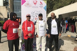 أكثر من 300 متسابق في يوم البحرين الرياضي بجامعة البحرين