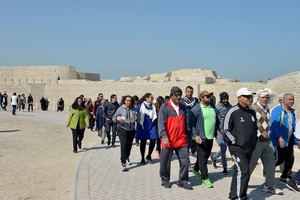 هيئة البحرين للثقافة والآثار تشارك في فعاليات اليوم الرياضي الوطني للبحرين