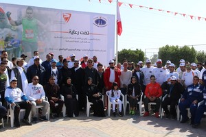 مشاركة طلبة وموظفي الرحمة في يوم البحرين الرياضي