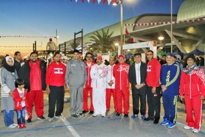 بالصور... مشاركة سلاوية فعالة في يوم البحرين الرياضي