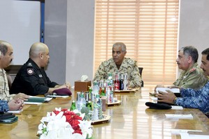 رئيس هيئة الأركان يترأس اجتماع اللجنة الأمنية المشتركة 