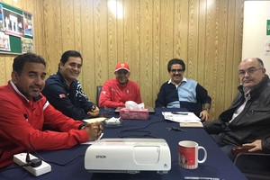 لجنة شئون التدريب والمدربين تزور اتحاد التنس