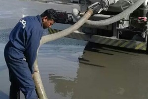 عبدالخالق: بعض المناطق لم نستطع شفط المياه منها بسبب أعمال التخريب