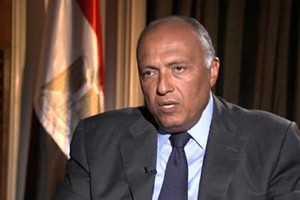 وزير الخارجية المصري يؤكد موقف بلاده الداعم للوحدة الوطنية في سورية وتسوية الازمة الليبية في إطار توافقي