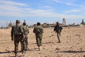 القوات السورية تسيطر على منطقة البيارات غرب تدمر