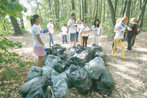 حملة نظافة وطنية في رومانيا 