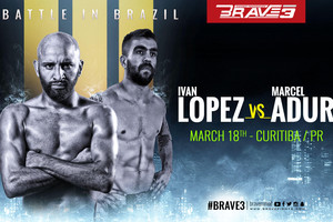 أيفان لوبيز في مواجهة مارسيل أدور بالنسخة الثالثة من BRAVE