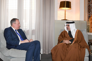 ولي العهد يؤكد الأهمية الاستراتيجية للعلاقات البحرينية البريطانية   