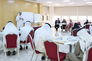 ختام ورشة العمل الأولى لوضع استراتيجية تنمية للمحافظة الشمالية بجامعة الخليج العربي
