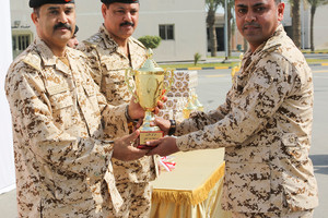 يوم رياضي بإحدى وحدات قوة دفاع البحرين احتفالاً بالذكرى 49 لتأسيسها