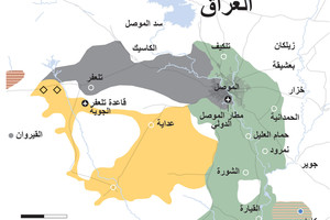 انفوجرافيك... القوات العراقية تستعد لاقتحام مطار الموصل