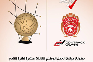 نادي المحرق ينظم البطولة 13 لميثاق العمل الوطني لكرة القدم