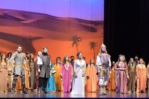 'الثقافة': نجاحٌ لافت لعرض الأوبرا التاريخية 'عنتر وعبلة' 