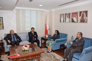 وزيرة الصحة تبحث مع الجامعة الأميركية - بيروت مجالات التعاون من خلال برنامج 'الطبيب الزائر'