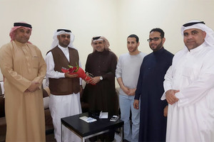 'خيرية باربار' تجتمع بمدير مركز السلام لصعوبات التعلم