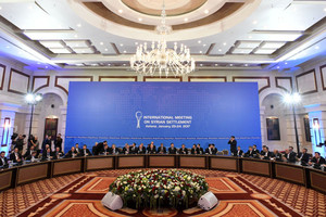 إنترفاكس: الجولة التالية من محادثات السلام السورية في قازاخستان تعقد في 14 مارس