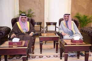 بالصور... رئيس مجلس الأمة الكويتي يستقبل وزير الداخلية