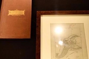 خريطة 'الجزيرة الغامضة' لجول فيرن في مزاد في باريس 