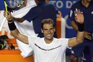 نادال يطيح بالألماني زفيريف ويتأهل إلى الدور الثاني من بطولة المكسيك المفتوحة للتنس