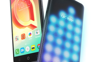 'ألكاتل' تكشف عن هاتف 'A5 LED' بغطاء خلفي 'LED'