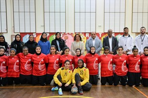 حياة بنت عبدالعزيز تتفقد تحضيرات المنتخبات قبل المشاركة بدورة المرأة الخليجية