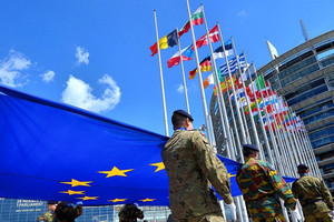 أول مقر عسكري عام للاتحاد الاوروبي في بروكسل 
