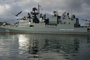 فرقاطة 'الأميرال غريغوروفيتش' تنضم إلى مجموعة السفن الروسية المرابطة في المتوسط