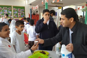 بالصور: 'نرتقي بصحتك'... بمدرسة الدراز الإعدادية للبنين