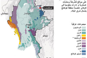 انفوجرافيك... مجموعة عرقية تهاجم جيش ميانمار... ماذا حدث؟