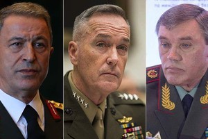 رؤساء أركان تركيا وأميركا وروسيا يعقدون اجتماعاً في تركيا لمناقشة ملفي سورية والعراق