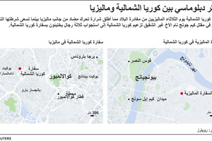 انفوجرافيك... توتر دبلوماسي بين كوريا الشمالية وماليزيا.. ماذا حدث؟