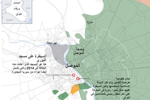 انفوجرافيك... إلى أين وصلت معارك الموصل؟