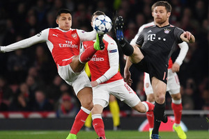 بايرن يقسو على أرسنال بخماسية جديدة ويتأهل بجدارة لدور الثمانية في دوري الأبطال