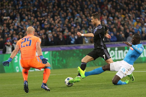 بالفيديو... رأس راموس تقود الريال لإحباط مغامرة نابولي والتأهل لدور الثمانية الأوروبي