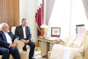 'الشرق الأوسط': ظريف في الدوحة لتحريك عجلة التسوية في العلاقات مع دول الخليج