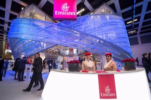 أول ظهور للصالون الجوي على 'طيران الإمارات' في بورصة برلين السياحية