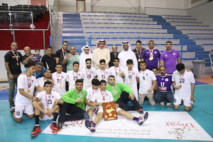 بالصور... باربار بطلا لدوري شباب اليد بالفوز على التضامن