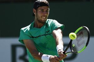 خاشانوف يطيح بالإسباني روبريدو من بطولة إنديان ويلز لتنس الأساتذة