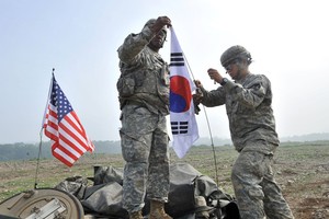 أميركا وكوريا الجنوبية تبدأن مناورات الحل الرئيسي غدا