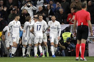 بالفيديو... راموس يضع ريال مدريد من جديد في صدارة الليغا