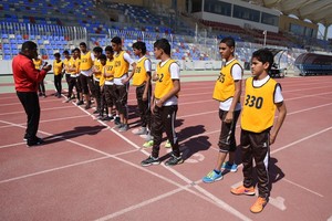 تواصل نشاط اللياقة البدنية التنافسية لمدارس البنين والبنات