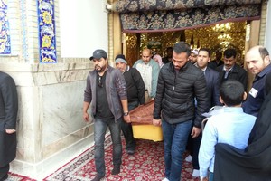 دفن الشاب المتوفى بسكتة قلبية مهدي الستراوي في إيران